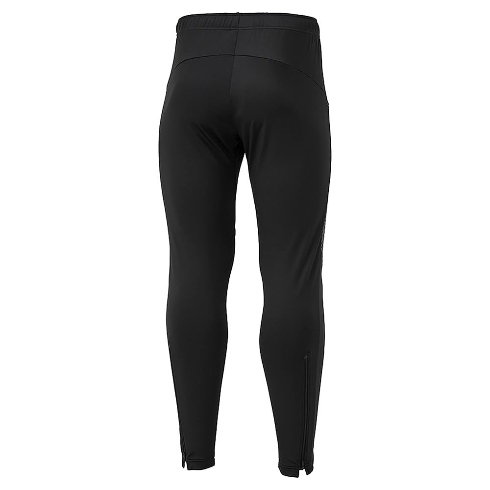 Soccer Training Long Pants, Jersey, Slim Fit, Unisex, Adult, Black, Size XL (P2MDB035)