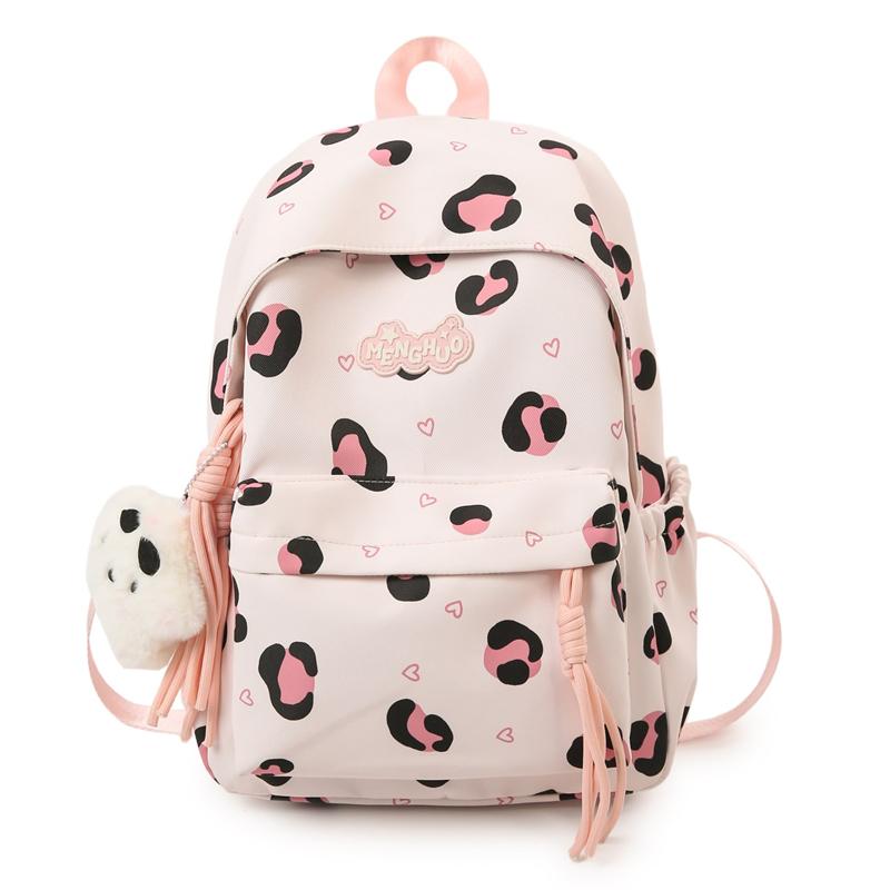 College Style Student Schoolbag Print Lightweight Backpack
