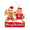 Winter Festive Home Decorations Christmas Wooden Sign Hanging Ornament, Multi-Layer Tree Wood Plaque Rustic Holiday Wall Decor with Rope, Merry