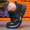 High-quality Safety Shoes Men Boots Work Sneakers Rotating Button Composite Toe Work Shoes Puncture-Proof Insulated Shoes