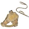 Dog Tactical Vest Medium Large Dog Golden Retriever Satsuma Shepherd Pet Quick Release Dog Chest Strap Traction