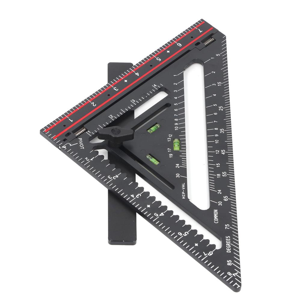 Carpenter Square Plastic 90 Degree Multipurpose Folding Framing Square for Woodworking Projects Furniture Architectural