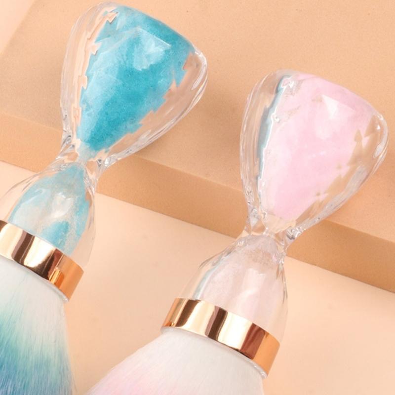 Nail Art Dust Powder Remover Brush Nail Art Dust Cleaner Brush Blusher Powder Brush Makeup Brushes Nail Art Tools Gifts