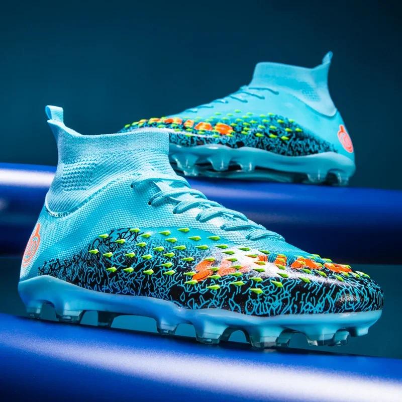 Professional Original Society Football Boot for Men Field Training TF/FG Soccer Cleats Grass Childrens Soccer Shoes for Kids