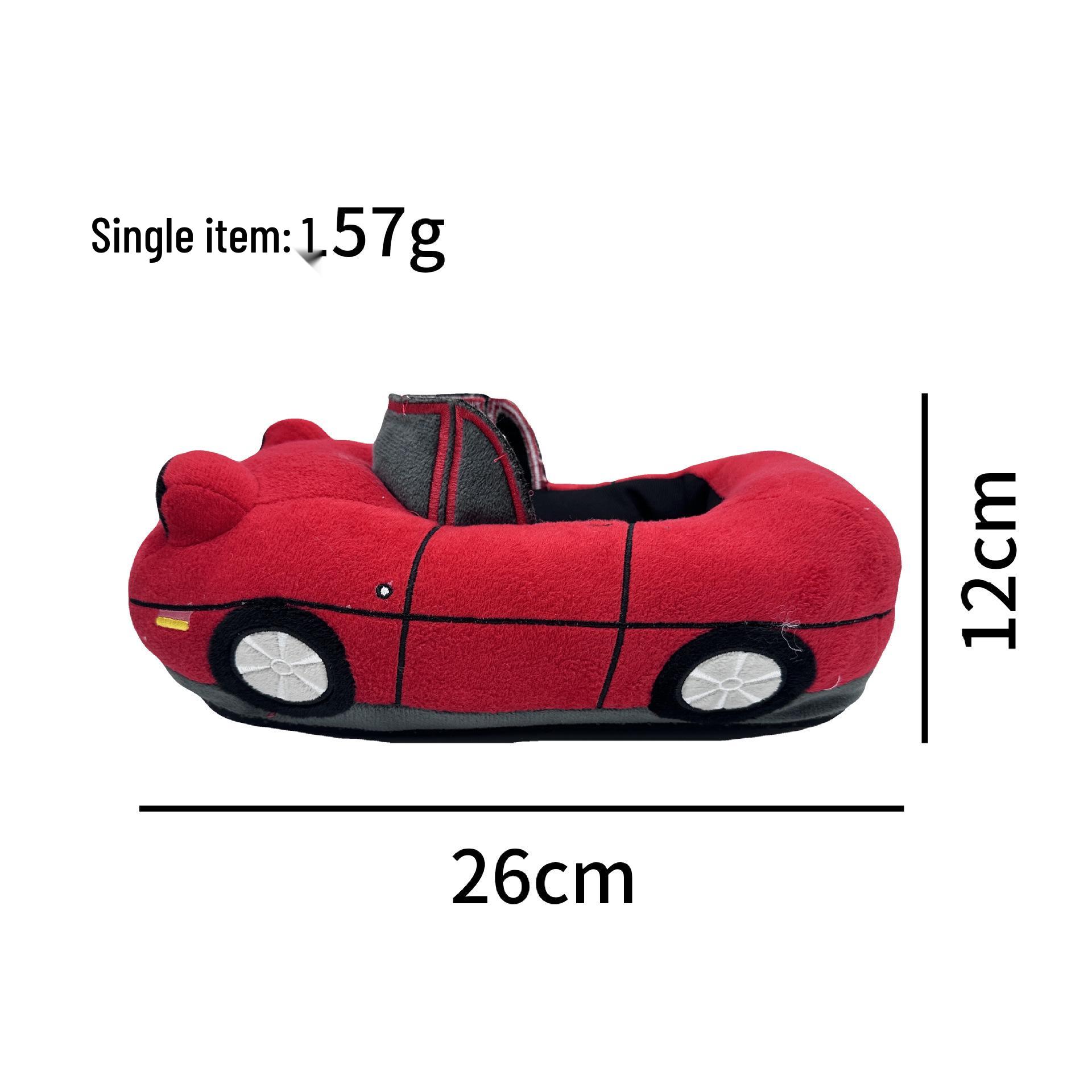 Плюшевые тапочки-спорткар Mazda Miata 26 cm