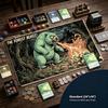 Retro Comic Forest Fire Bear Mouse Pad Playmat 24"X14" MTG TCG Office Desk Mat for Work Game PC Laptop Rug Carpet MousePad Gift