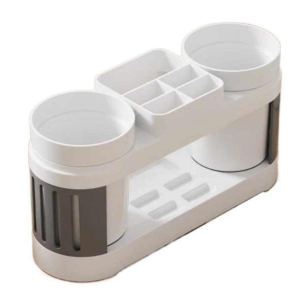 Creative Washing Cup Holder Multifunction Toothpaste Storage Racks  Bathroom Organizer