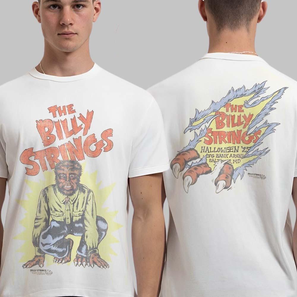 Billy Strings Baltimore Maryland 2026 Exclusive Tee-October 31 And November 1 20 S