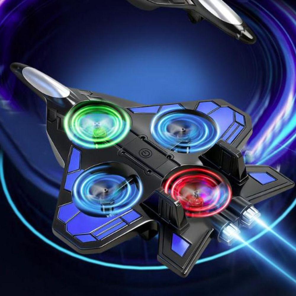 Gravity Sensing Four Motor Helicopter Toy Rechargeable RC Hobby Jet Plane Parent-child Interaction