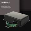 Tortoise Basking Plate Reptiles Hide Caves Fish Aquarium Decoration Turtle Hermit Terrarium Shelter