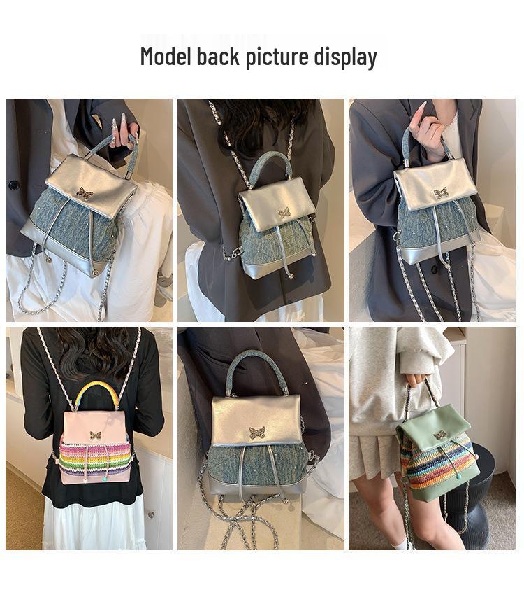 Women's 2025 Lightweight Fashion Backpack - Large Capacity Casual Handbag, Schoolbag, Bucket Bag for Travel