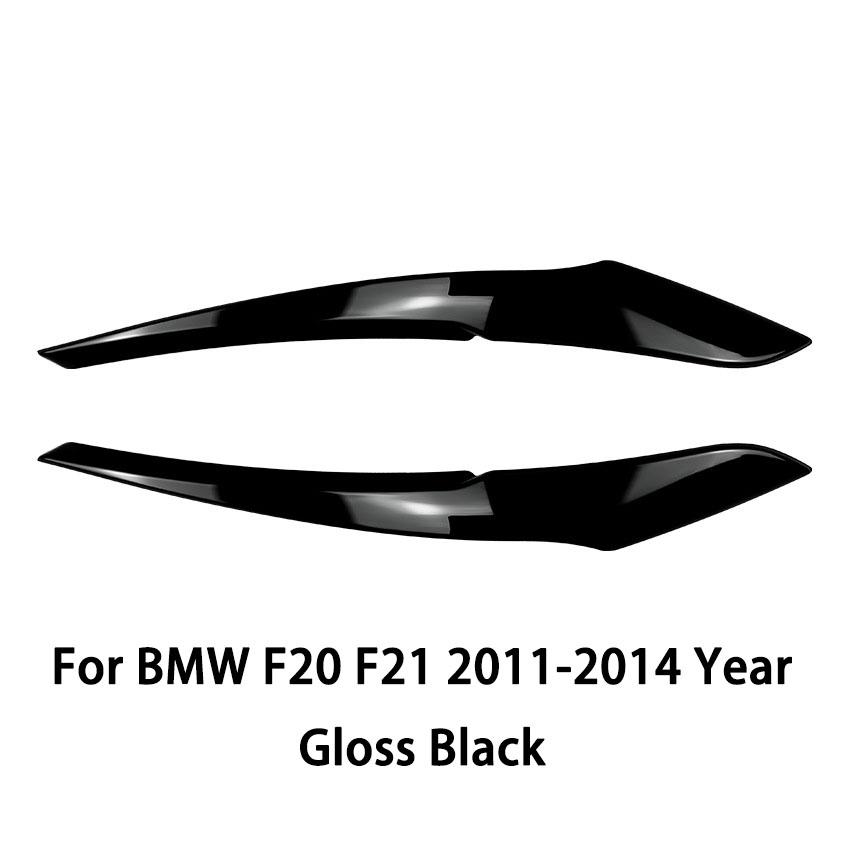 2 Stück Auto Scheinwerfer Lampe Augenbrauen Abdeckung Zierleisten Aufkleber Für BMW 1er F20 F21 2011-2014 2015-