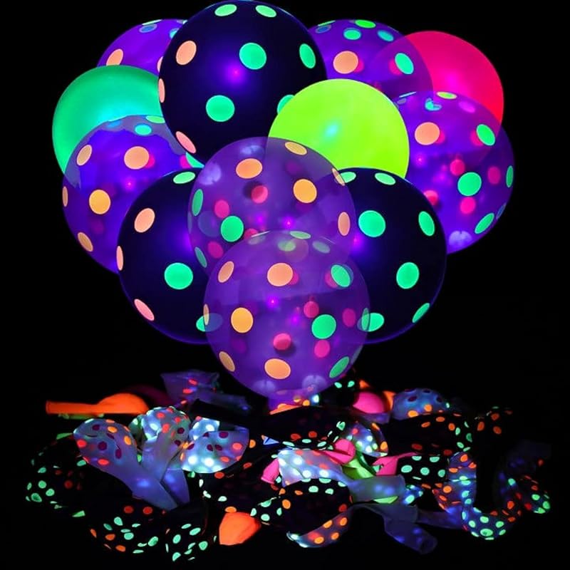 60 Pack Balloons Assorted Color 12 Inches Rainbow Latex Balloons, 10 Bright Color Balloon Arch Kit, for Birthday Baby Shower Wedding Party