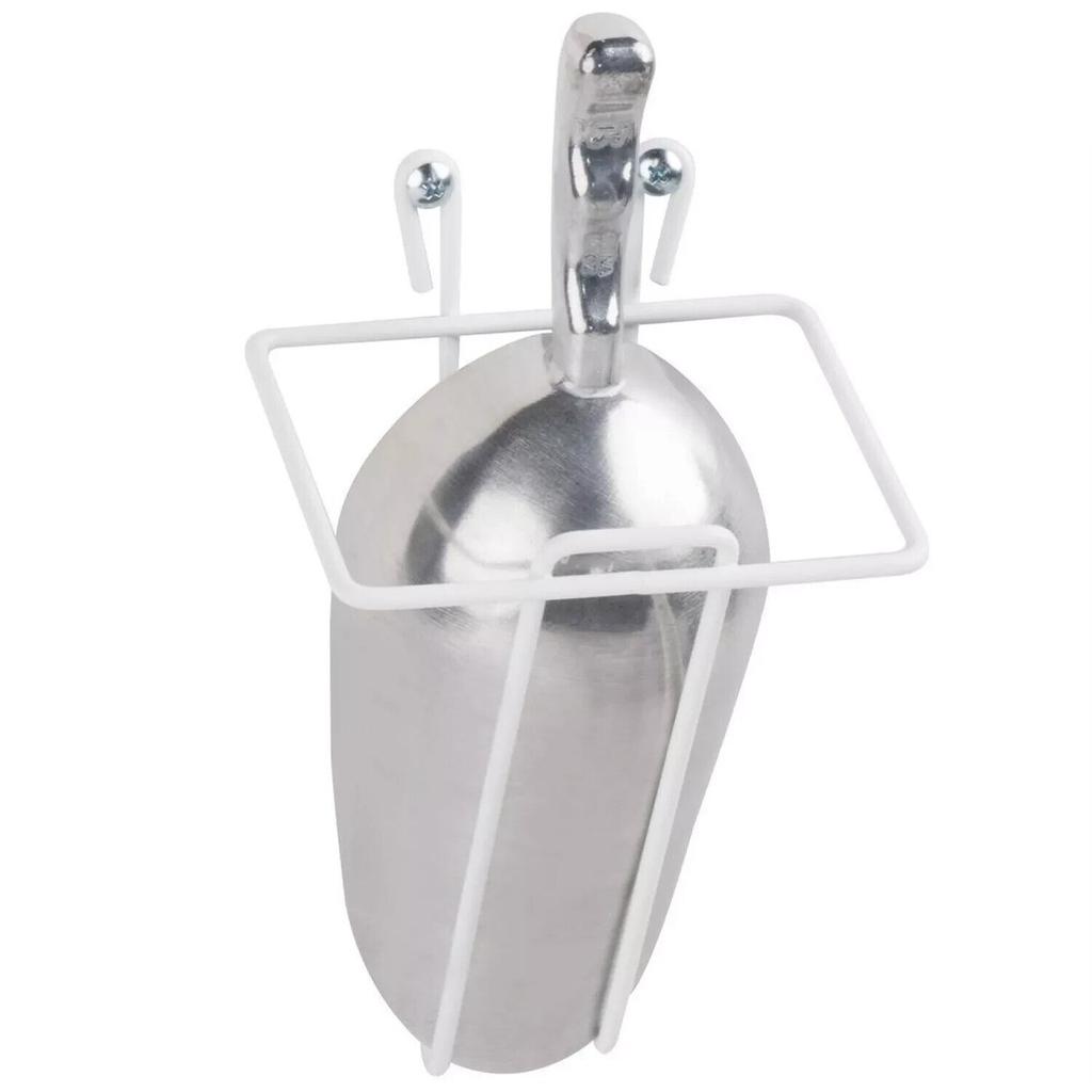 24 oz Aluminum Scoop with Contoured Handle, Small Utility Scoop