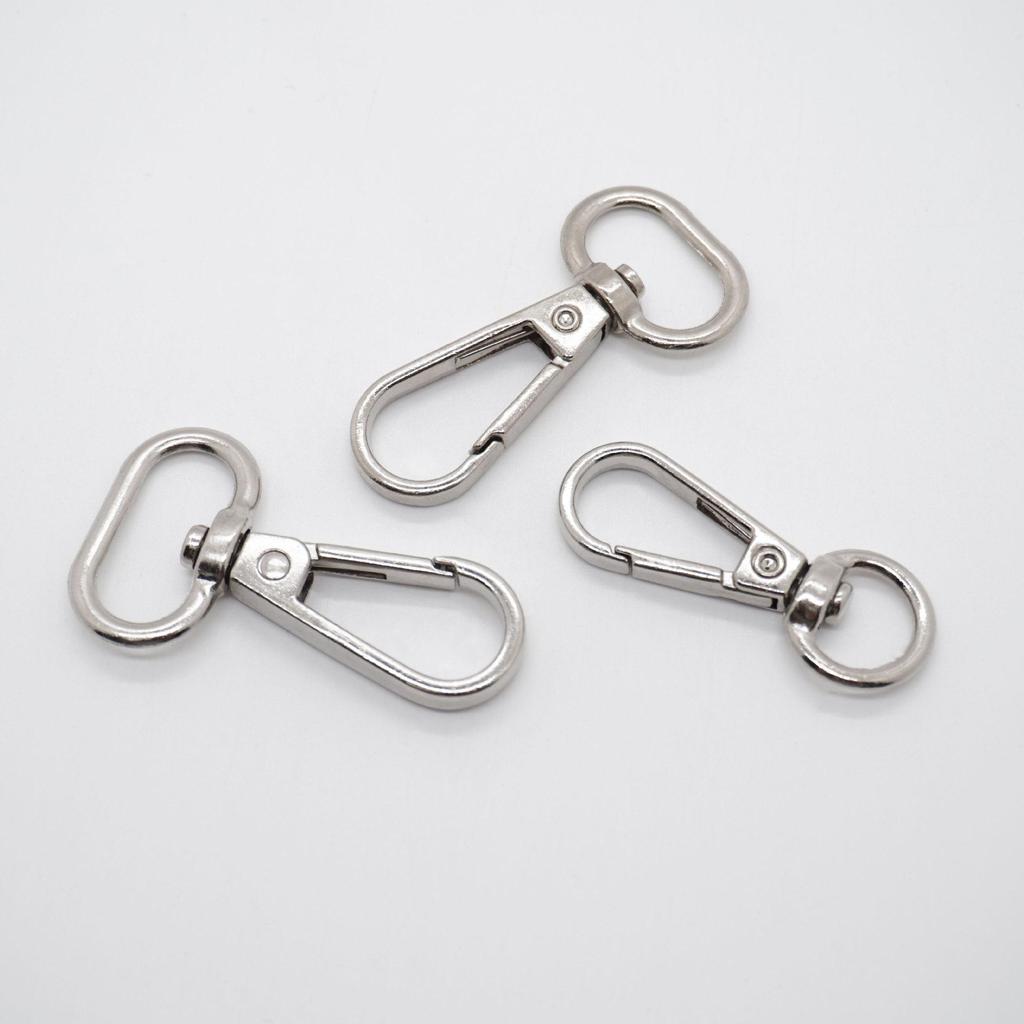 Zinc Alloy Dog Buckle - Metal Bag Hook & Fish Mouth Buckle for Leather Bag Straps