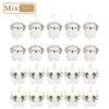 1-20PCS Cute Headphones Kitten Couple Keychain Mini Crying Cat Doll Plush Keyring Cartoon Bag Pendant Charms Party Favours