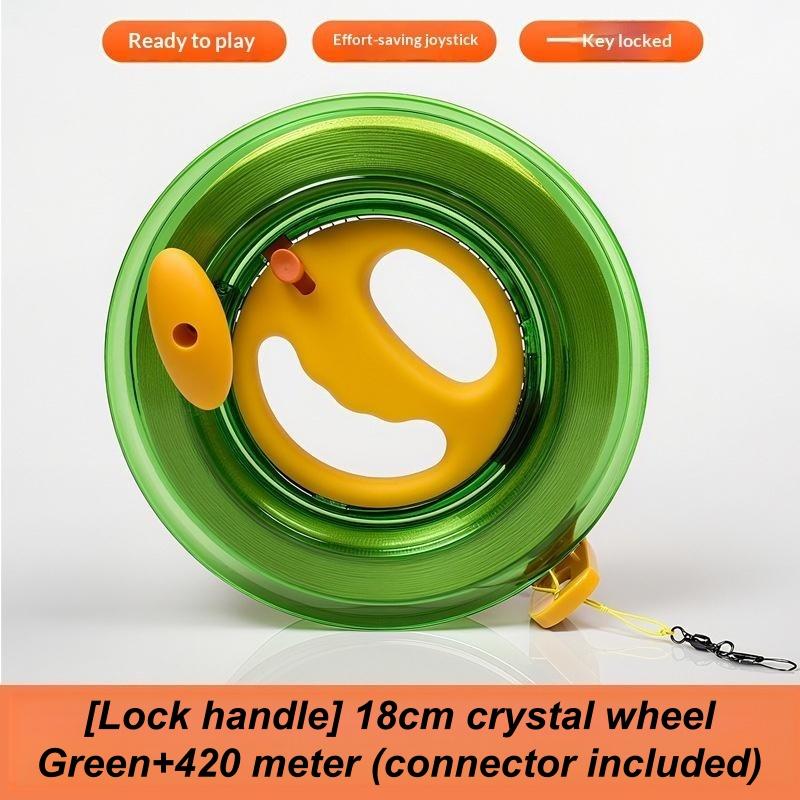 Portable Kite Line Reel Scratch Resistant 1Pcs Quality Spool for Kite Fishing Beach Outdoor Recreational Activities
