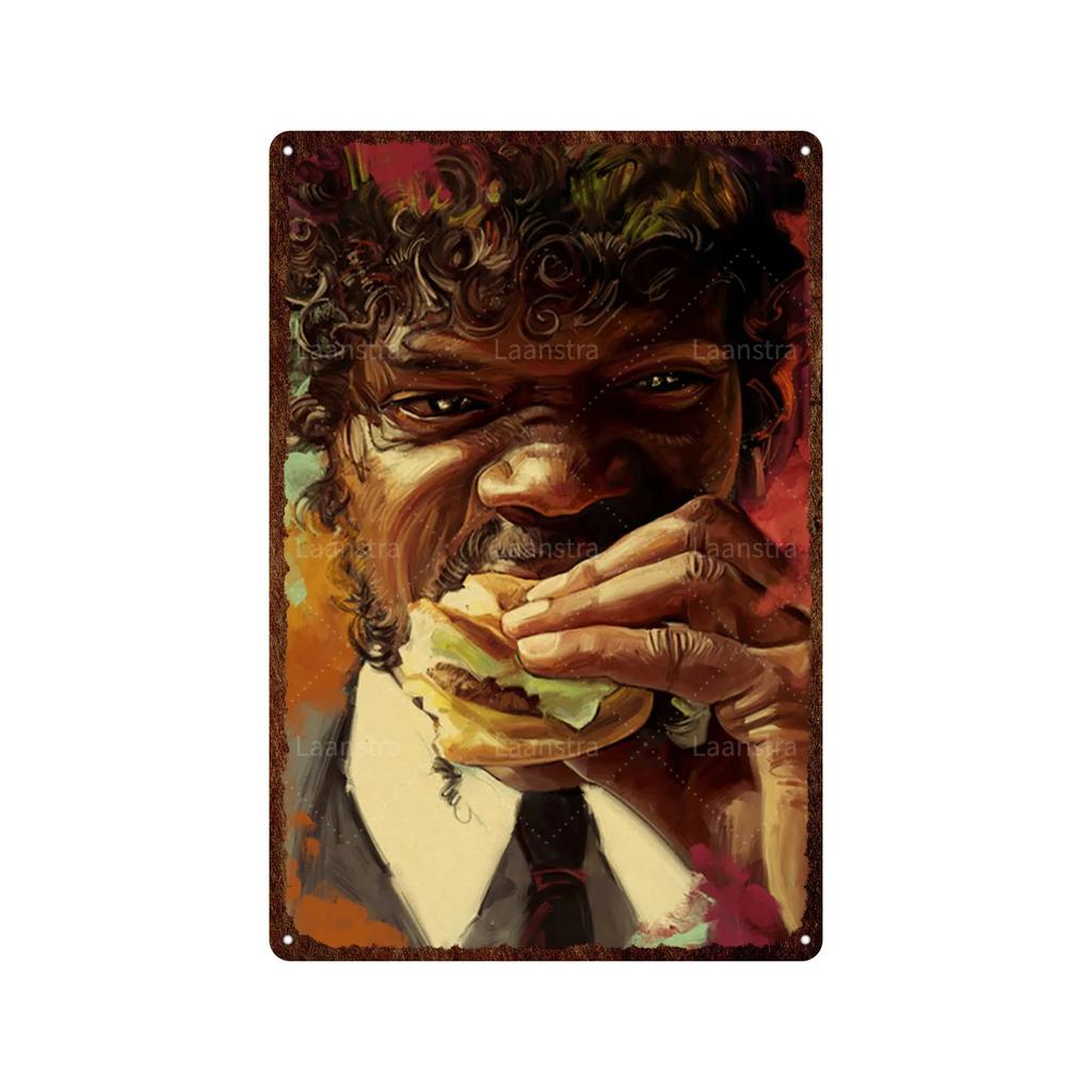 Various Classic Movie Posters Retro Metal Plaque Tin Sign Posters Living Room And Bar Interior Decoration Poster Painting