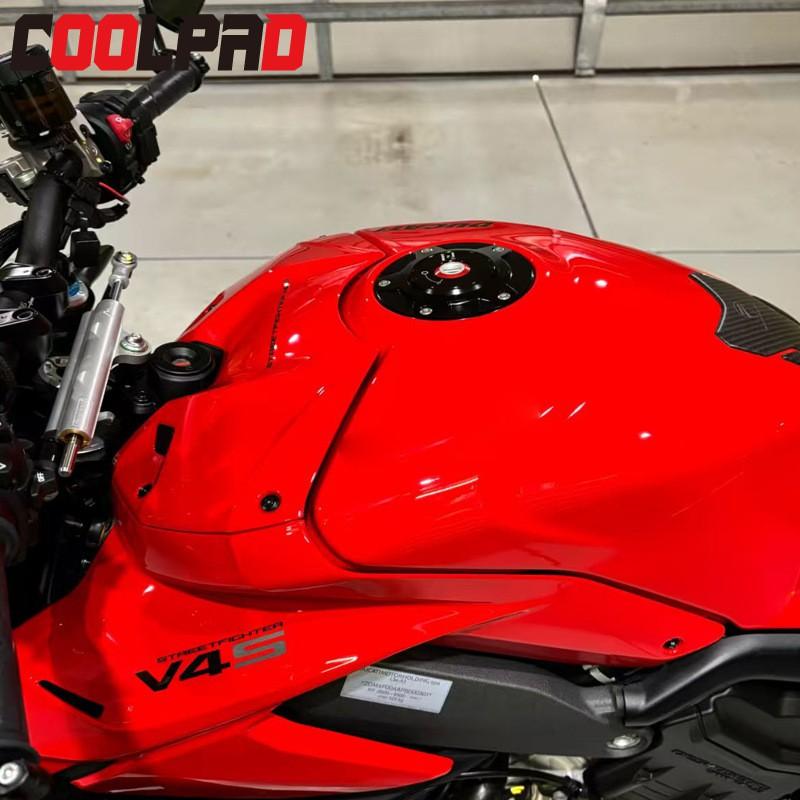 Quick Release Fuel Tank Cap Ducati Panigale V4 V2 899 959 1299 Streetfighter Aftermarket Upgrade