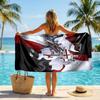 Cross Templars Knight Fashion Beach Towel: Ideal for Summer Adventures Soft, absorbent and quick drying suitable for swimming and bathing