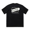 Li Ning Skateboard Series Letter Print Round Neck Comfortable Versatile Breathable Short Sleeve T-Shirt Unisex T-Shirt Black AHSU941-1