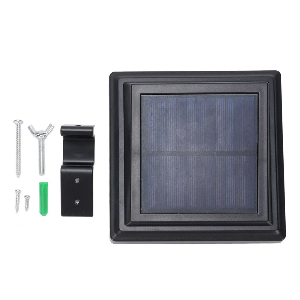 LED Solar Powered Gutter Light IP65 Rain Proof Dusk to Dawn Solar Gutter Light for Deck Fence Wall Stairs Yard Decor