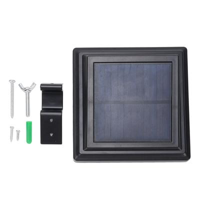 LED Solarbetriebene Dachrinnenleuchte IP65 Regensicher Dämmerung bis Morgengrauen Solar Dachrinnenleuchte für Terrasse Zaun Wand