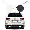 Hintere Stoßstange Abschlepphakenabdeckung Abschleppöse Abdeckung Für VW Touareg 2011 2012 2013 2014 7P6807449 7P6807450 Autozubehör Anhängerabdeckung