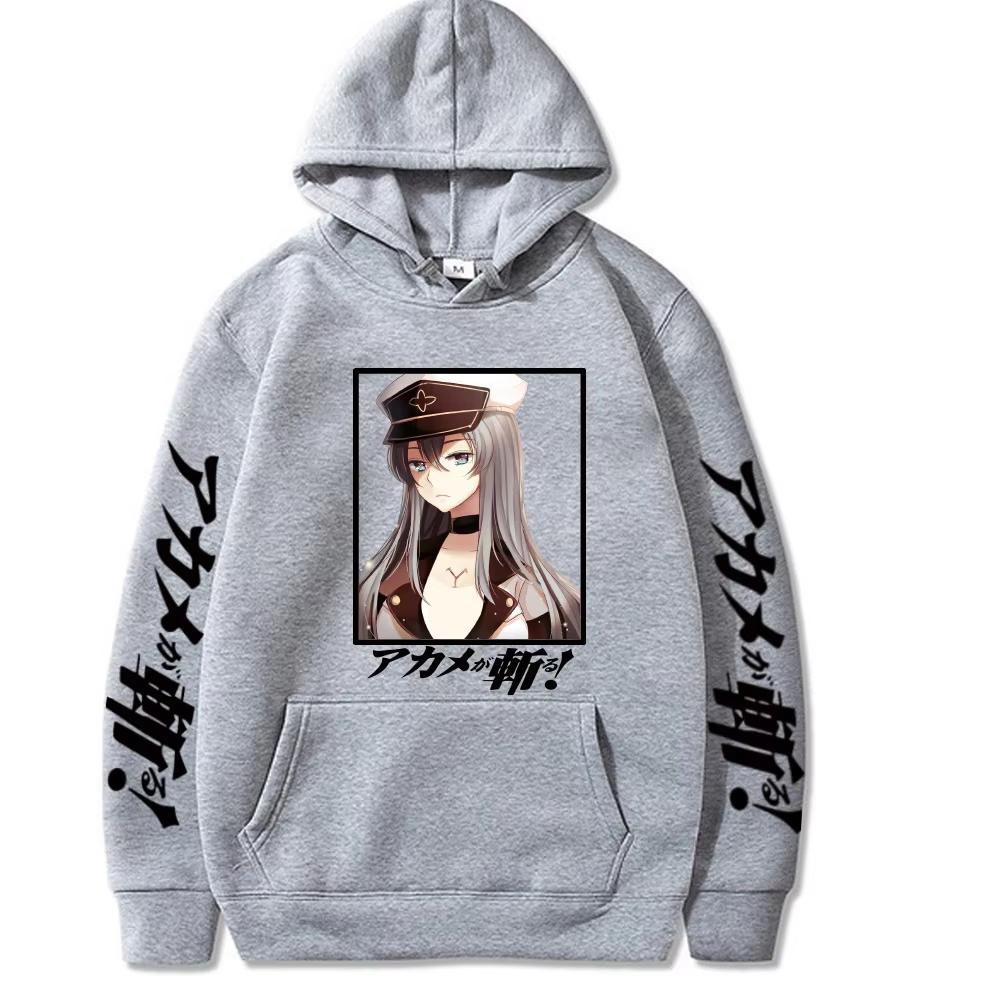 Akame Ga Kill Hoodie Unisex Women Graphic Printed Long Sleeve Oversized Sweatshirt Retro 2026 Summer Casual Hot Sale