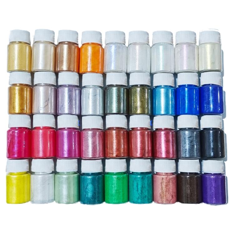 Cosmetic Pearlescent Natural Mica Mineral Powder Epoxy Resin Dye Pearl Powder 1