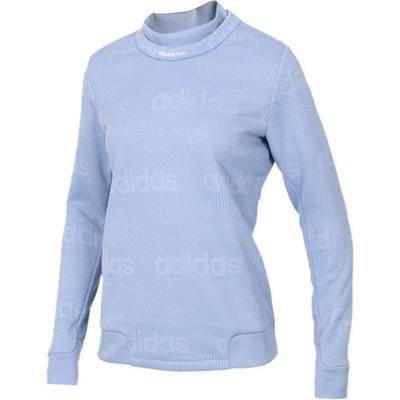 Sports Lifestyle Series Letter Brand Logo Pullover Long Sleeve Sweatshirt Women Sweatshirt Blue DM2075