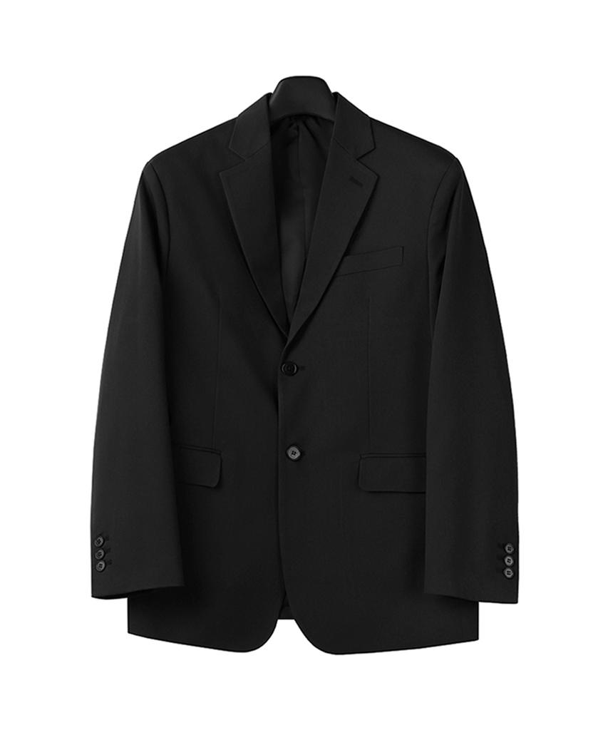 Avandress [Set] Modern Single Blazer & Onetuck Wide Slacks - 4Col