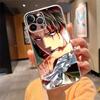 Phone Case For iphone 17 Pro Max Air 16 15 14 13 Pro Max 15 16 Pro 15Plus Levi Ackerman Shingeki no Kyojin Anime