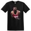 Hakeem Olajuwon Houston Rockets Koszykarz Portret Koszulka Tee