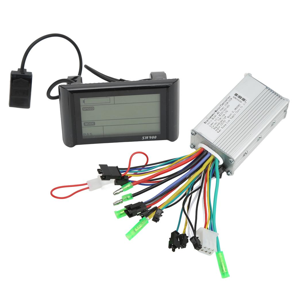 24 V?48V 250W350W Elektrofahrrad Bürstenloser Controller SW900 LCD-Anzeigepanel Kit für 22,2mm