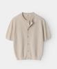 INDUST Crop Muscle Round Half Cardigan_4 Colors