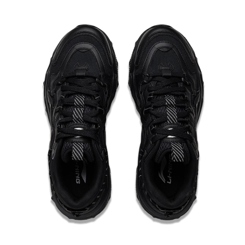 New LiNing Cat's Claw Lite 2 Cushioning Wear Resistant Low Top Casual Shoes Men's Black AGCU449-4