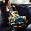 1 coperta leggera in flanella con stampa di tartarughe, comoda e calda, ideale per campeggio, divano, letto, ufficio, regalo.
