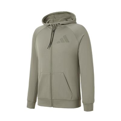 Cold.Rdy GG SL Fzhd Comfortable Hooded Zip Long Sleeve Jacket Men Jacket Green IW8411