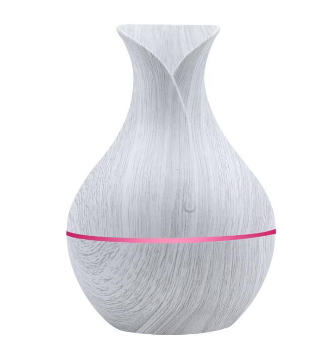 Creative USB Fog & Wood Grain Aromatherapy Humidifier with Custom Logo Option