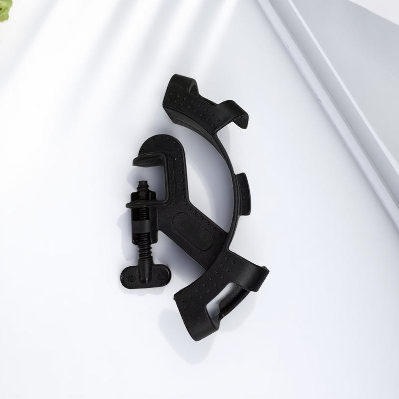 Black Fish Tank Filter Canister Hose Clip and Water Pipe Holder