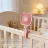 Portable USB-Rechargeable Baby Stroller Clip Fan - Silent and Multi-functional, for Crib or Umbrella Use