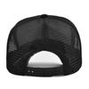 Customized Logo Hard Top 5 Panels Mesh Baseball Cap For Men Women Advertising Cap Breathable Sun Hat Solid Color Visor Gorra