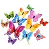 3D Double-Layer Butterflies Wall Décor & Refrigerator Magnets