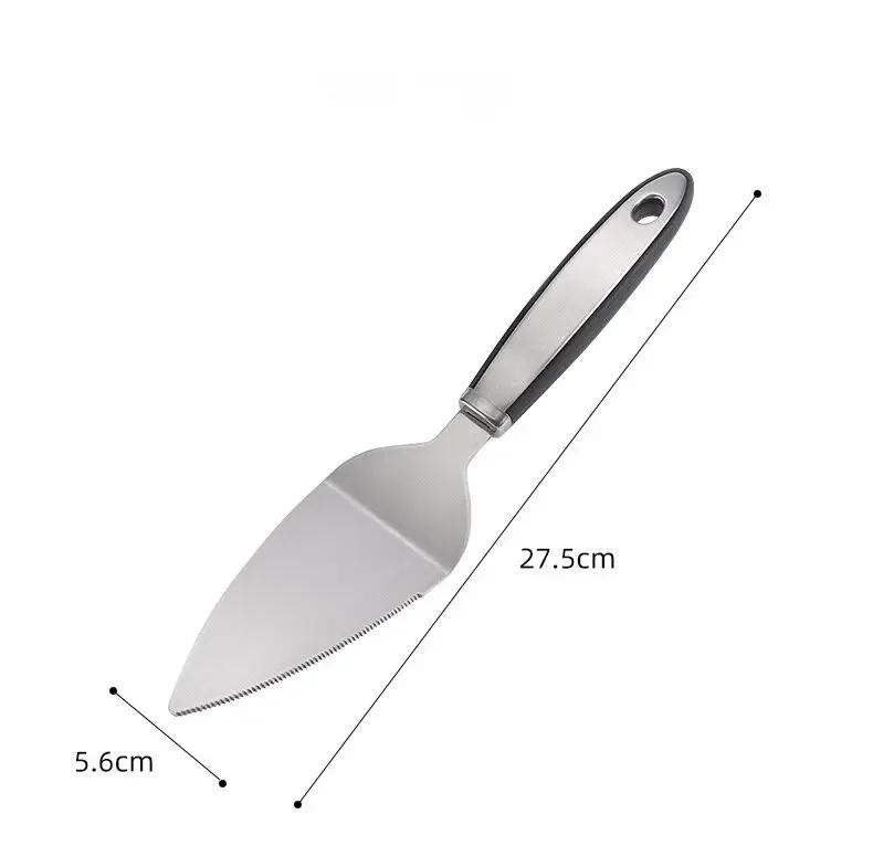 2025 New Non Slip Stainless Steel Pizza Slicer Kitchen Premium Pizza Cutter Wheel Pizza Server for Waffles Cookies Pies and Doug