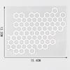 Creative Honeycomb Styling Stickers for Car Motorcycle Exterior Decoration Fashion Waterproof Black White Laser 3 Colors Decals