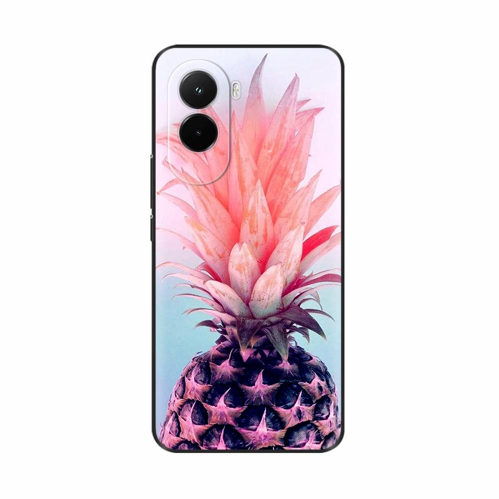 For Xiaomi Poco M7 4G Case Painting Floral Soft Silicone Protective Bumper Cover For Xiaomi Pcoc M7 Pocom7 4G Cases Capa Fundas
