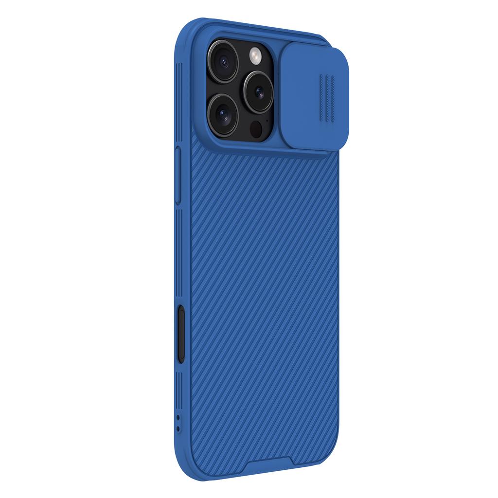 NILLKIN Camshield Pro Series for iPhone 16 Pro Max Case PC+TPU Slide Camera Lid Phone Cover