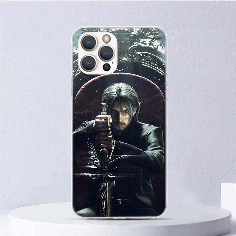 Final Fantasy Game Soft Case For iPhone 16 17 Air 16E 15 Plus 11 12 13 Mini 14 Pro Max Phone Cover Apple 7 8 SE Coque Funda 16 1