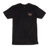 Habitat Skateboards Herren T-Shirt Inspiriert von der Alten Welt Schwarz
